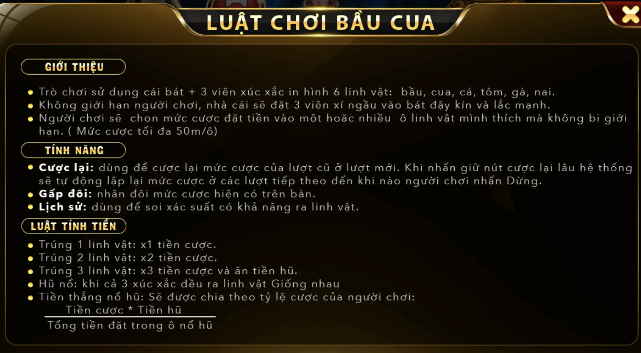 Cách chơi Bầu cua được Go88 phát triển dưới phiên bản dễ hiểu