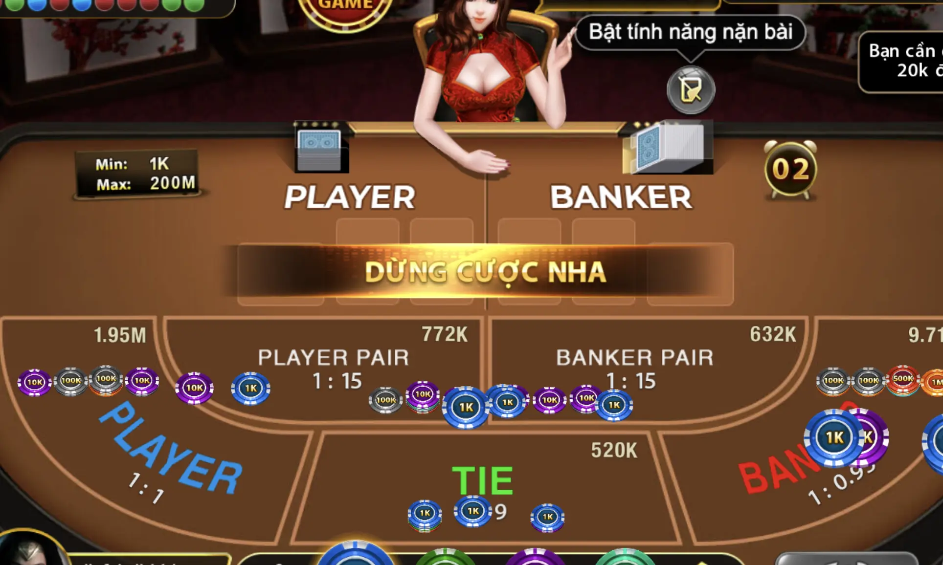 Luật chơi Baccarat Go88 thú vị