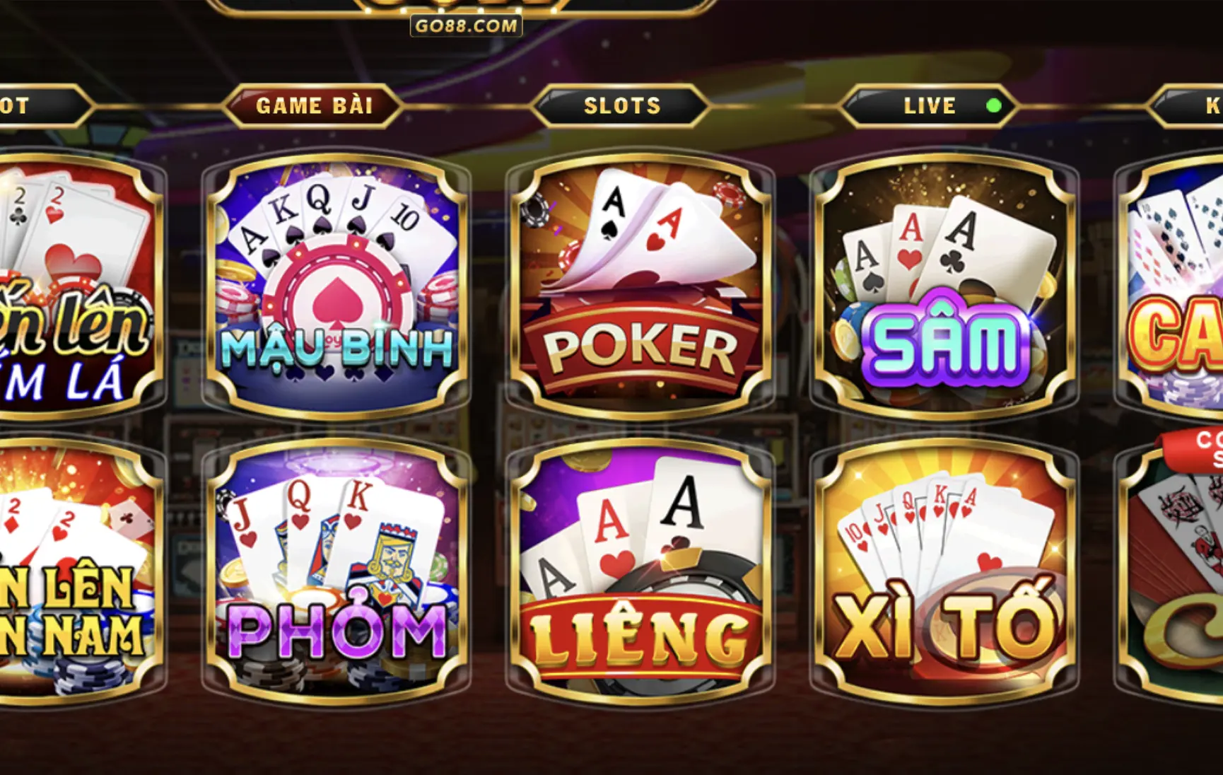 Game bài Poker tại Go88