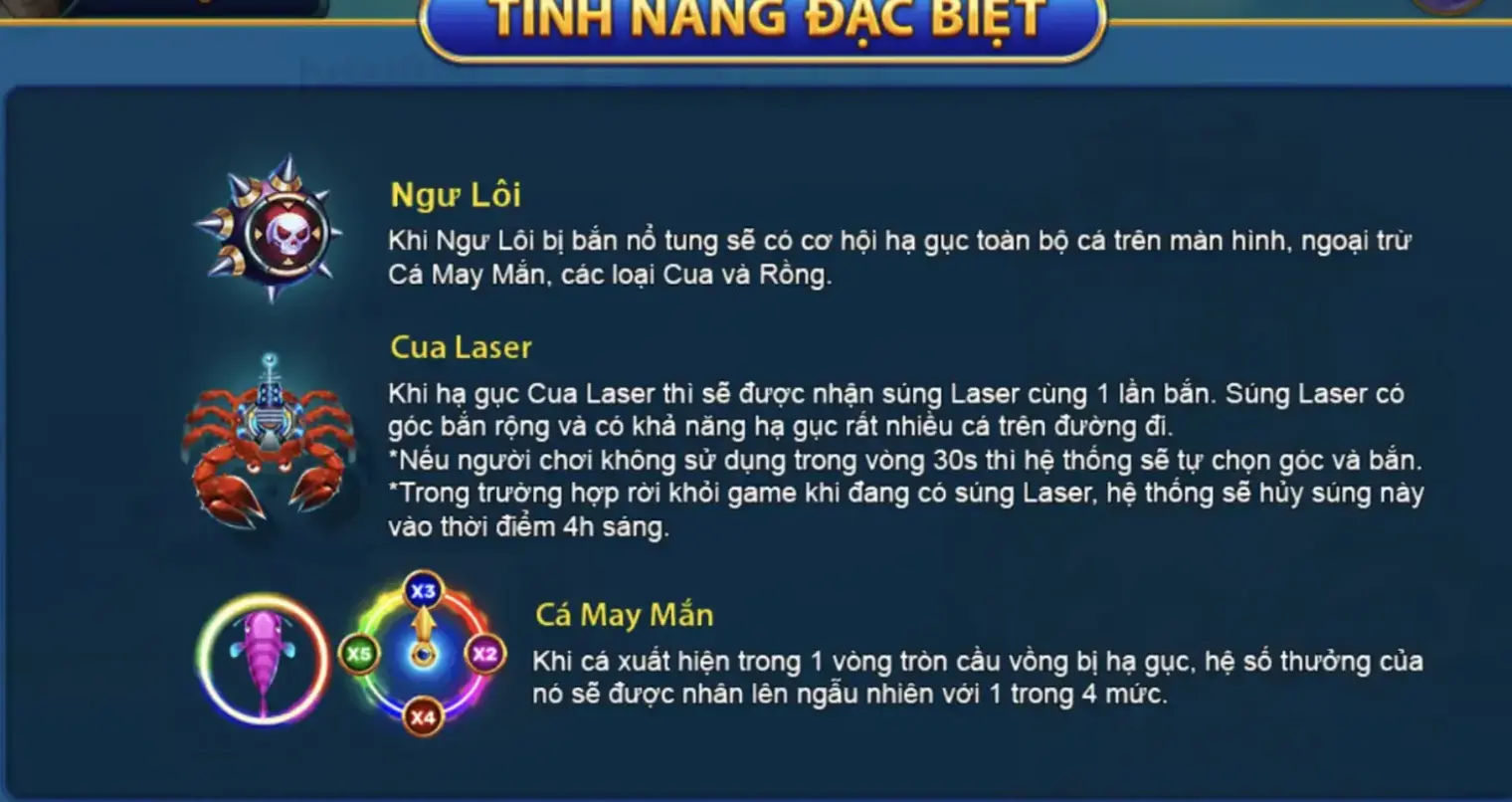 Nên bắn các đàn cá để tăng xác suất thắng